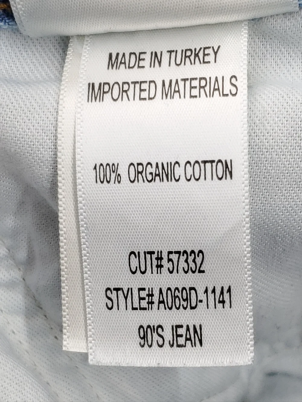 AGOLDE 90s Womens Loose Fit Jeans in Snapshot/Light-Blue Straight-Leg Size 26 - Picture 11 of 15